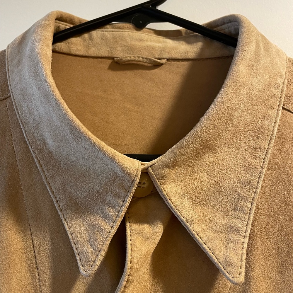 Salvatore Ferragmo Men’s Suede Jacket